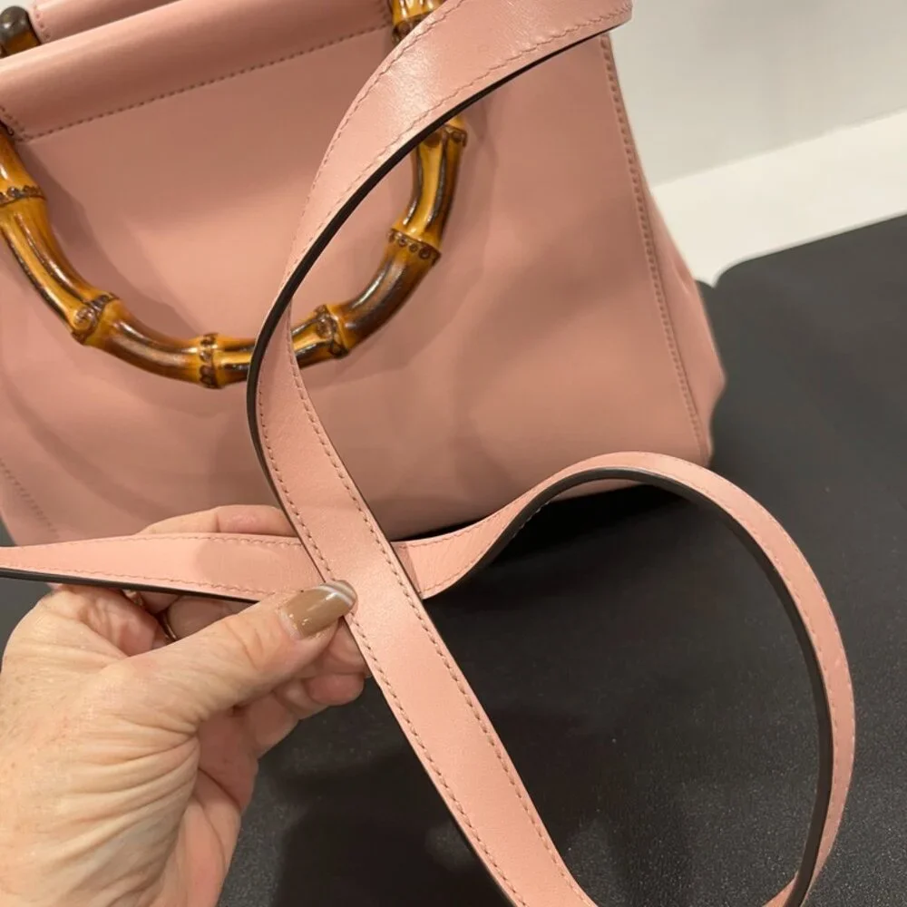 Gucci Medium Nymphaea Top Handle 2-way Bag Preloved in Good Condition (124487)